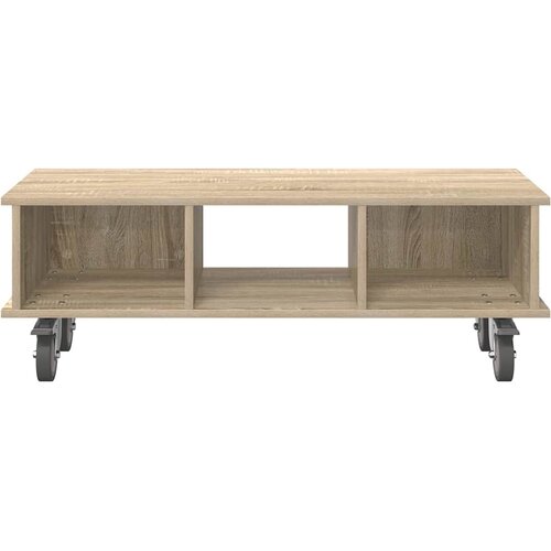 stalak Sonoma hrast 100 x 35 x 35 cm Konstruirano drvo Slike