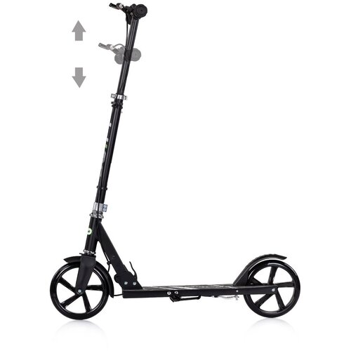 Chipolino romobil s ručnom kočnicom do 100kg SWIFT Black Slike