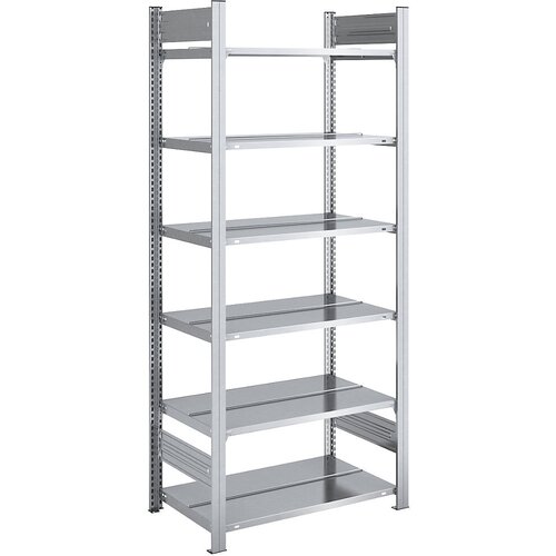 hofe Sestavljiv regal za dokumentacijo, pocinkan, višina regala 2000 mm, dvostransko, osnovni regal, ŠxG 750 x 600 mm Cene