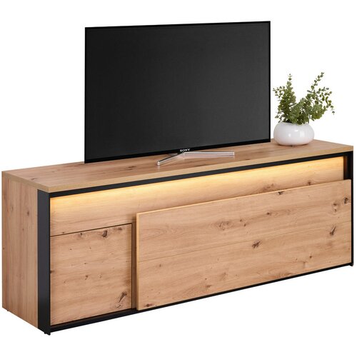 Hom`in TV-ELEMENT črna, hrast artisan Cene