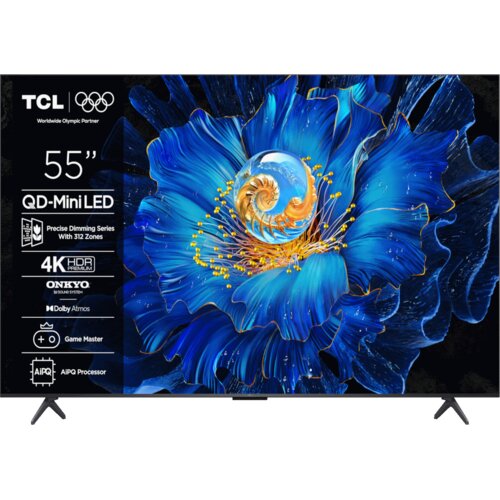 Tcl C6KS 55C6KS TV 139.7 cm (55) 4K Ultra HD Smart TV Wi-Fi Metallic Cene