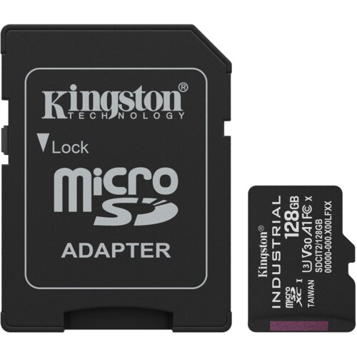 Kingston Technology Industrial 128 GB MicroSDXC UHS-I 10.razred Cijene