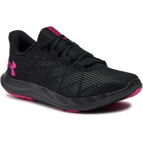 Under Armour Čevlji Ua W Charged Speed Swift 3027006-004 Black/Black/Rebel Pink