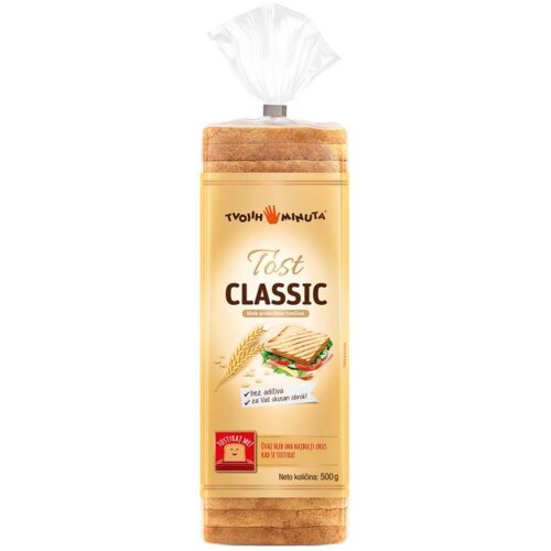 Tvojih 5 Minuta hleb tost classic 500g Cene