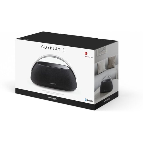 Harman Kardon Go &amp;amp; Play 3 prenosni Bluetooth zvočnik črne barve Slike