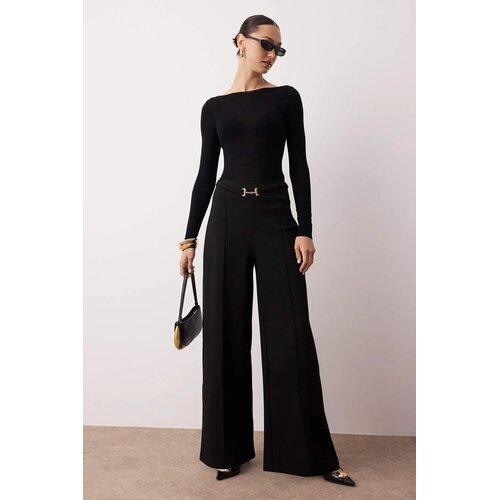 TRENDYOLMILLA ženske pantalone Twoaw26Pl00022, crna Cene