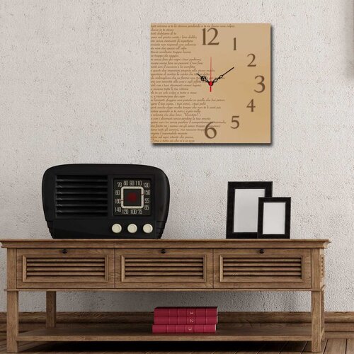 Wallity zidni sat Msk-47, 40x40 cm Slike