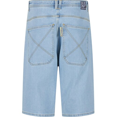 HOMEBOY Kavbojke moder denim / temno oranžna Slike