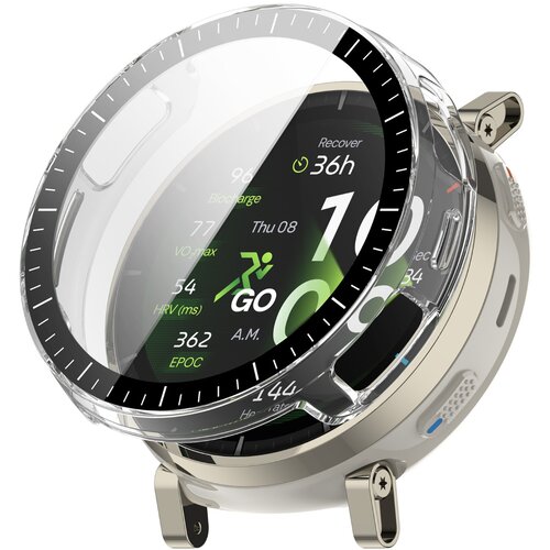 INF Integriran PC ovitek s kaljenim steklom za Amazfit Active3 Transparent, (5000264007) Cene