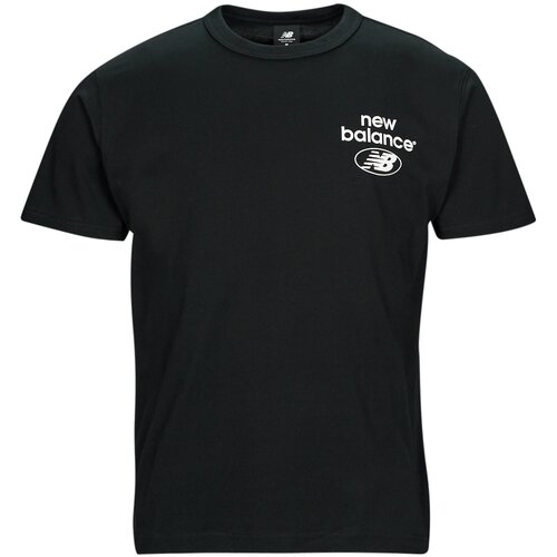 New Balance Essentials Logo T-Shirt Crna Slike