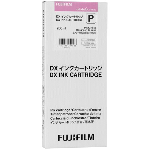 Fujifilm DX Ink Cartridge 200 ml pink Slike