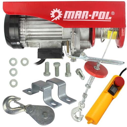Mar Pol MAR-POL 12m električni vitel 1200W - vitel do 600kg M80790 Slike
