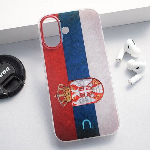 Nanobit Maska za iPhone 16 SRB Print Cene
