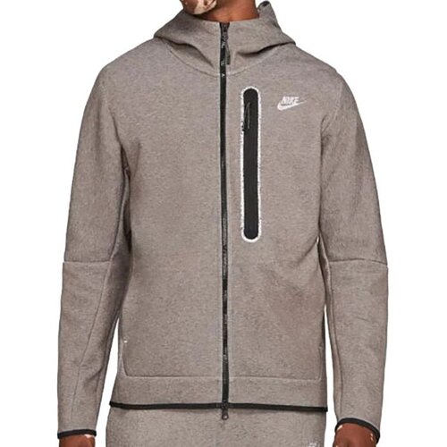 Nike muški duks tch flc fz hoodie react DD4688-004 Cene