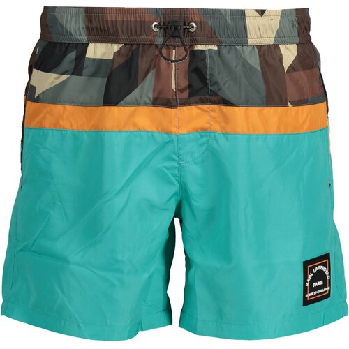 KARL LAGERFELD BEACHWEAR SWIMSUIT PARTS UNDER MAN GREEN Cene