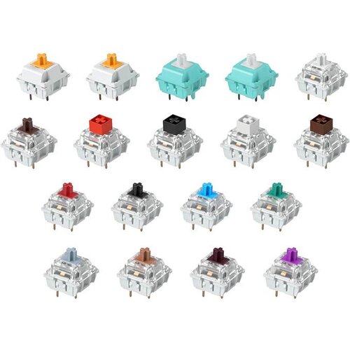 Glorious Svičevi za tastaturu MX Switch Sample Pack 14kom Cene