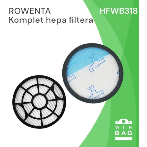 komplet filtera za Rowenta Swift Power Cyclonic HFWB318 Slike