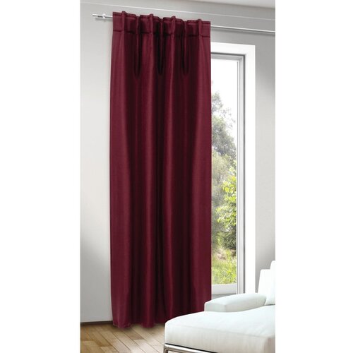 Sehlbach Crvena termo izolacijska/za djelomično zamračenje zavjesa 135x245 cm Uni &amp;ndash; Slike