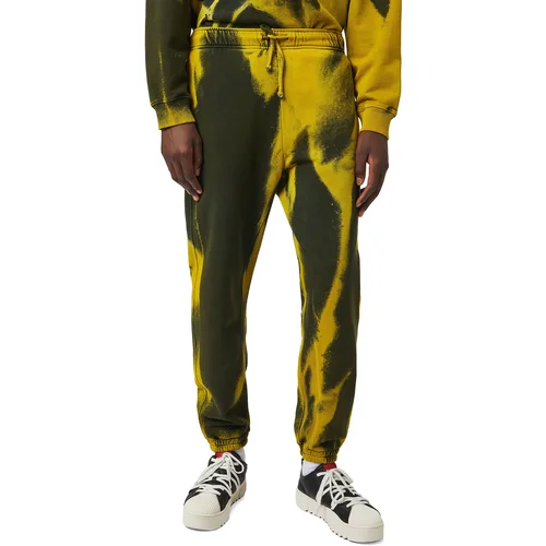 Diesel Sweatpants - PCALTONRIBB1 TROUSERS yellow