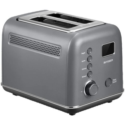 Buydeem 2 Slice Automatic Metal Toaster, model DT730E, color Ink Grey, EU ( DT730E-IGEU ) Cene