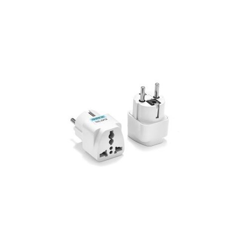 Univerzalni AC strujni adapter UK i US to EU, 3-pin to 2-pin Cijene