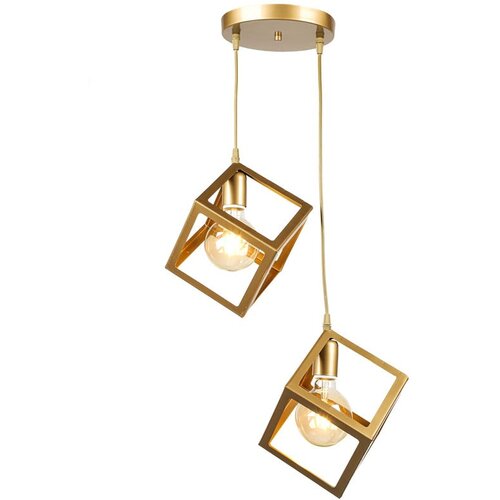 Squid Lighting Metalna stropna lampa u zlatnoj boji Magnezya - Slike