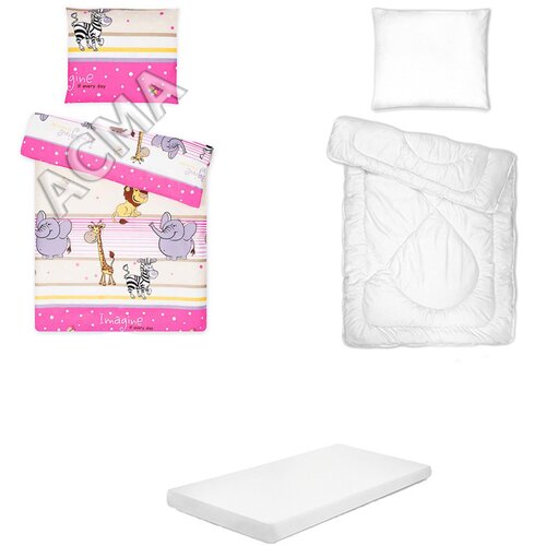  Posteljina set 5 elemenata za krevet 180x80 cm uzorak-22a Cijene