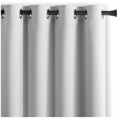 Restilo Bijela zatamnjujuća zavjesa 140x175 cm Eyelets – Cijene