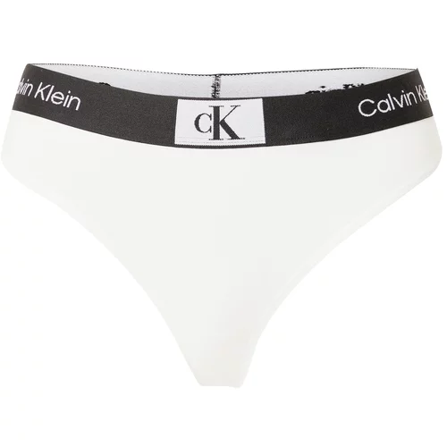 Calvin Klein Underwear Tangice črna / bela