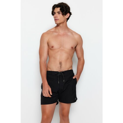 Trendyol Swim Shorts - Black - Plain Slike