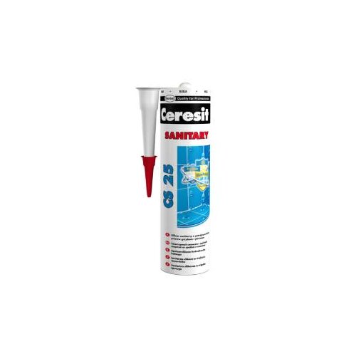 Ceresit CER007 silikon sanitar CS25 - beli (1573206) Slike
