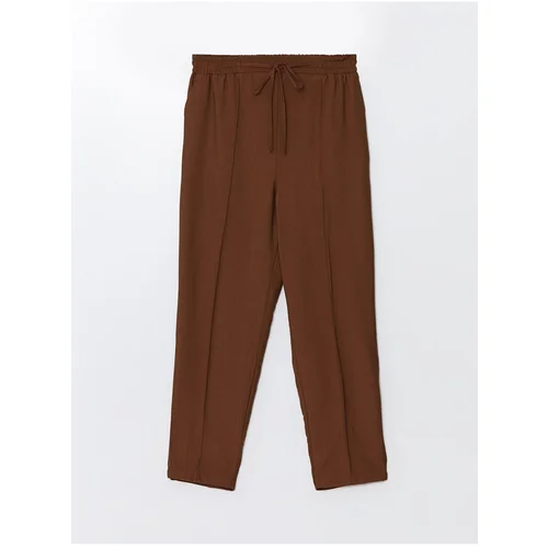 LC Waikiki Lcw Women's Elastic Waist Plain Trousers