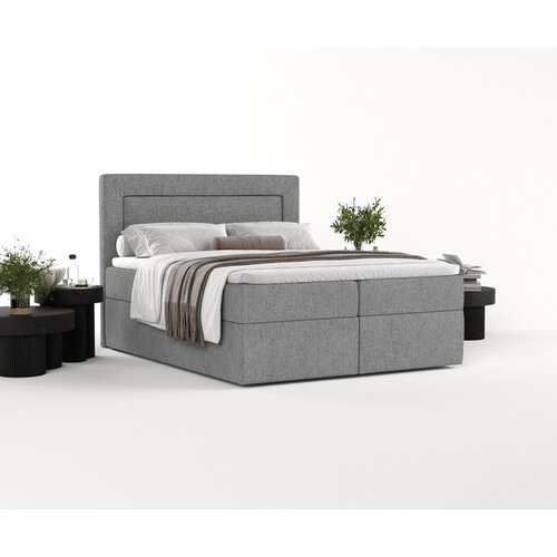 Maison de R&amp;ecirc;ve Siva boxspring postelja s prostorom za shranjevanje 200x200 cm Imagine &amp;ndash; Slike