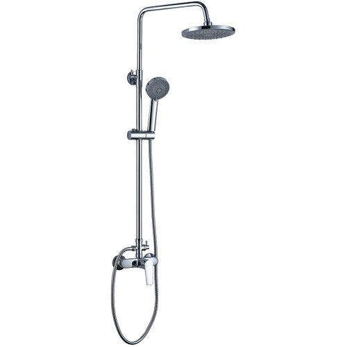 AQUAART pršni set z nadglavno prho padova (krom, sijaj, Ø 20 cm, z armaturo, višina 160 cm) Cene
