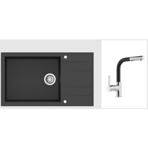Sink Solution set bilbao (ve� barv)-�rna Cene