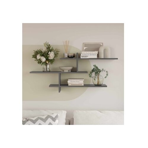 Hanah home Zidna polica Genoa Anthracite Cene