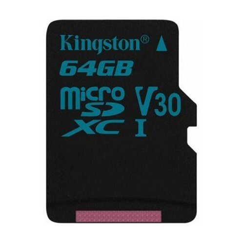 Kingston 64GB Canvas Go SDCG2/64GBSP memorijska kartica Slike
