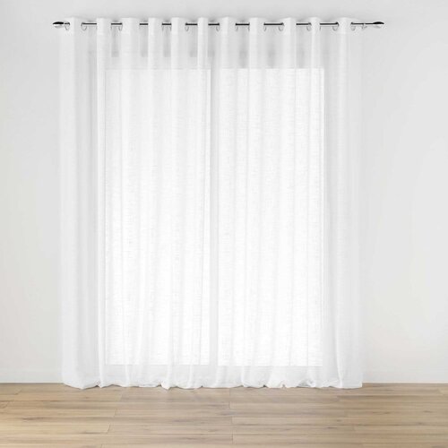 Douceur d int&amp;eacute;rieur Bijela prozirna zavjesa 400x240 cm Haltona &amp;ndash; Slike