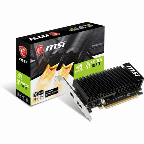 MSI GeForce GT 1030 2GHD4 LP OC grafična kartica, (20305872)
