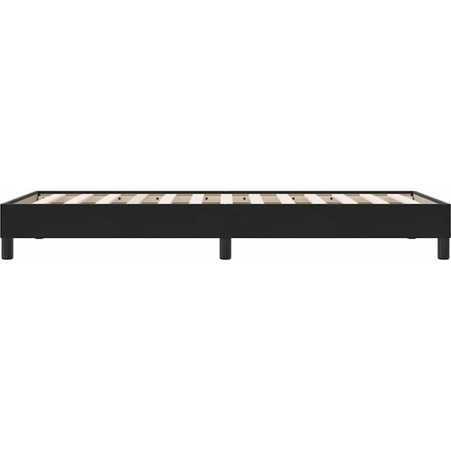  Okvir kreveta bez madraca crni 100x210 cm bar&amp;scaron;un Slike