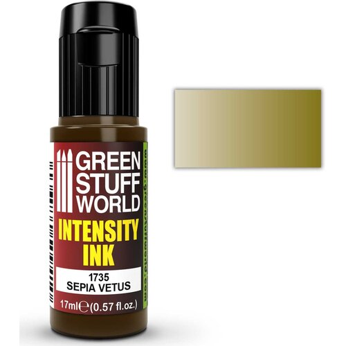 Green Stuff World intensity ink sepia vetus 17ml | akrilni ink za minijature Cene