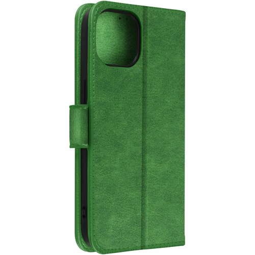 AVIZAR Chesterfield Series iPhone 15 Plus Video Holder Wallet Case - zelena, (20834343) Cene