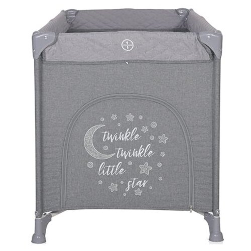 Lorelli prenosivi krevet noemi 1 nivo - cool grey star ( 10080542216 ) Slike