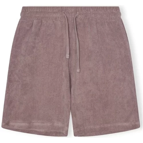 Revolution Kratke hlače & Bermuda Terry Shorts 4039 - Purple Vijolična