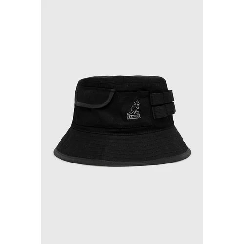 Kangol Pamučni šešir boja: crna, pamučni