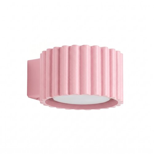 Sollux Lighting Stenska svetilka AURA roza Gx53, (5000284943) Cene