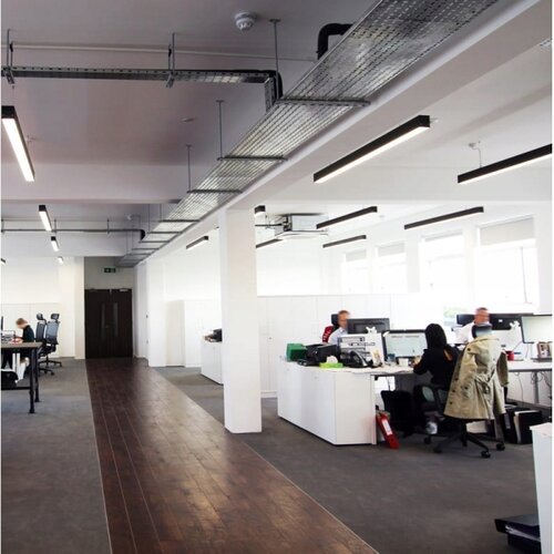 LED luster na sajli LED/44W/230V 3000K 120 cm, crne boje Slike