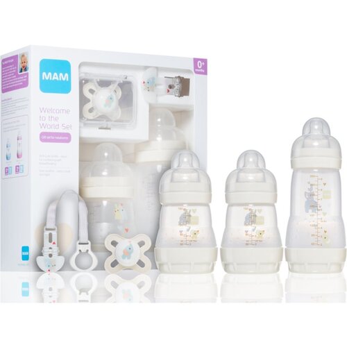Mam Welcome to the World Beige darilni set Beige (za dojenčke) Slike
