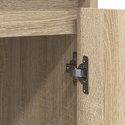  Komoda boja hrasta sonome 85x34x76 cm od konstruiranog drva Slike