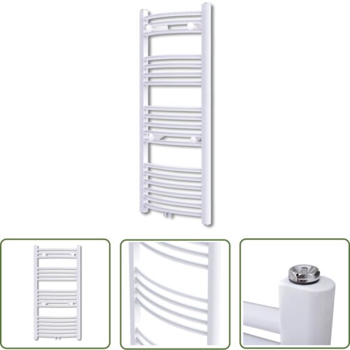 The Living Store Kopalniški cevni radiator za centralno ogrevanje zaobljen 600x1160 mm - Cevni Radiator, (21745138) Cene